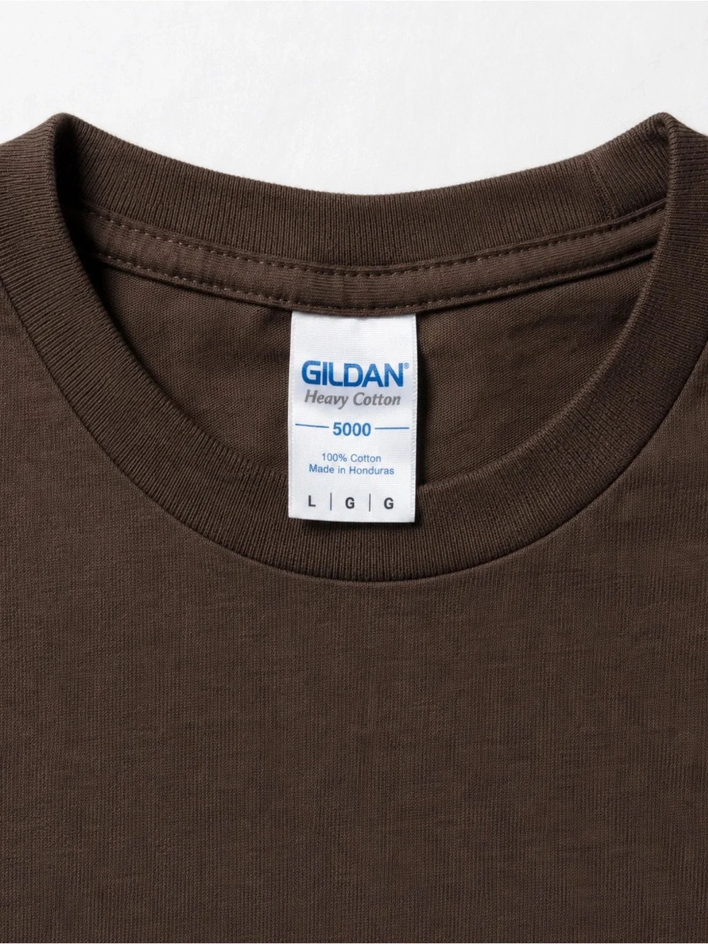 Gildan Brown Classic Crewneck Tee UNISEX SIZE L